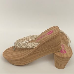 Unleashed Crochet Thong Sandal